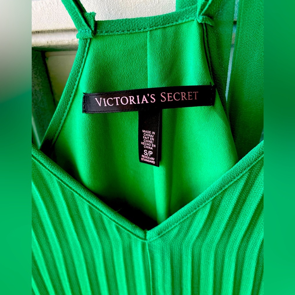 Victoria Secret formal gown, Kelly green, size small